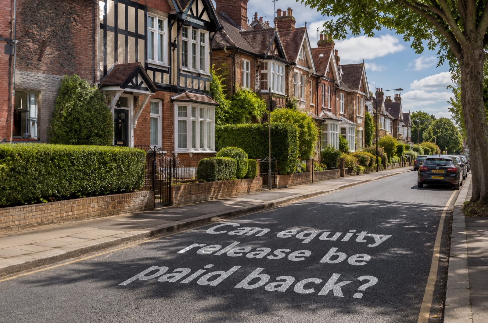 can equity release be paid back 