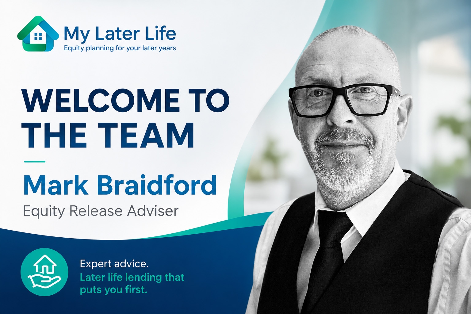 Mark Braidford joins My Later Life