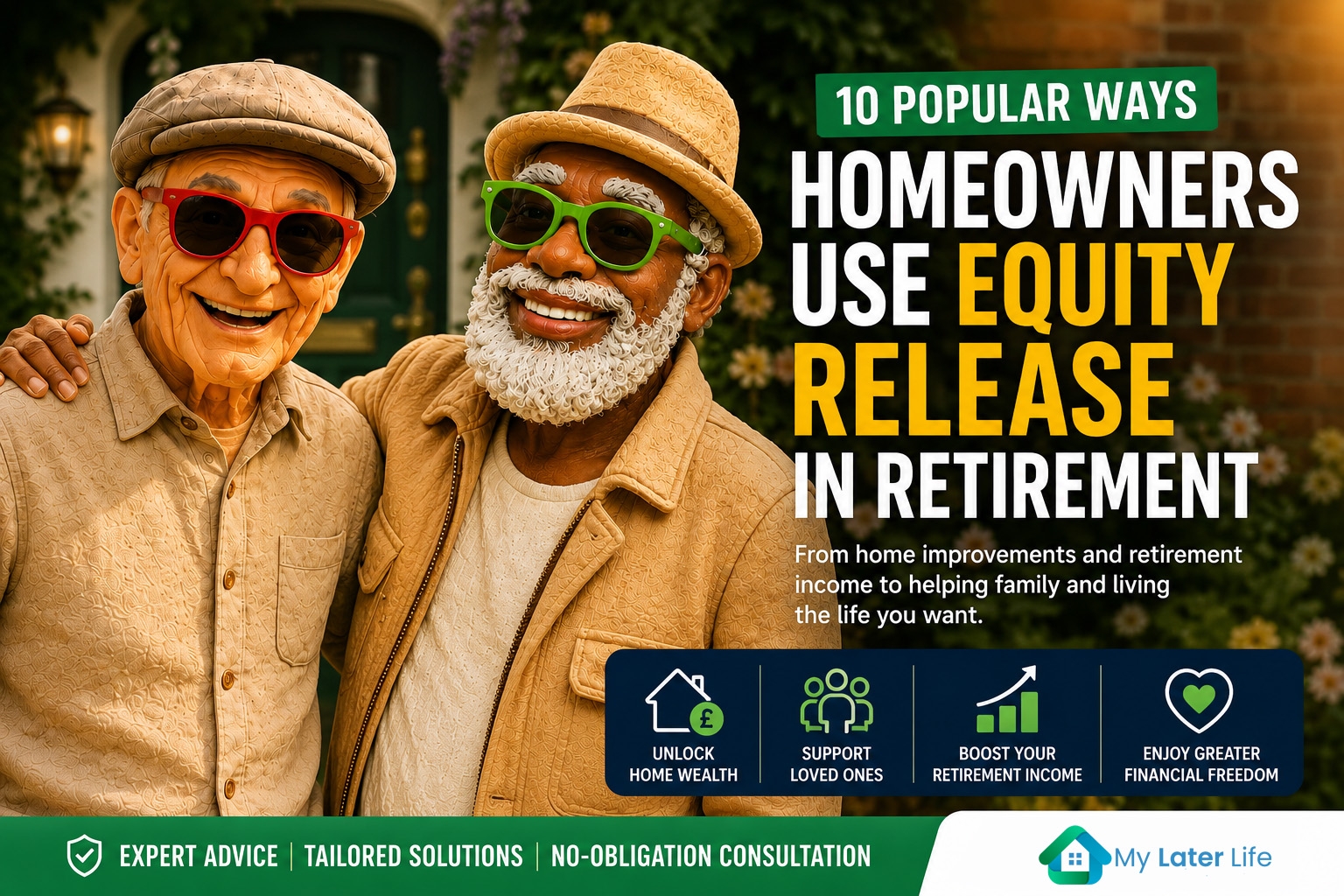 What can equity release be used for