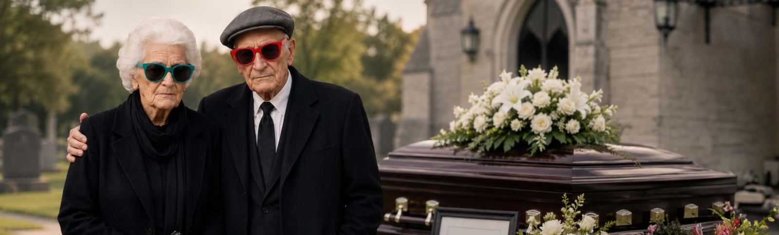 Elderly couple illustrating what happens to equity release when the first partner dies