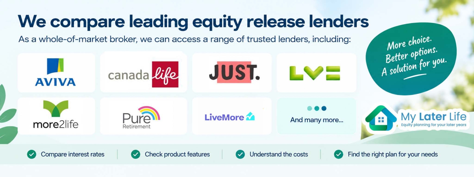 Equity Release and Lifetime Mortgages: infographic
