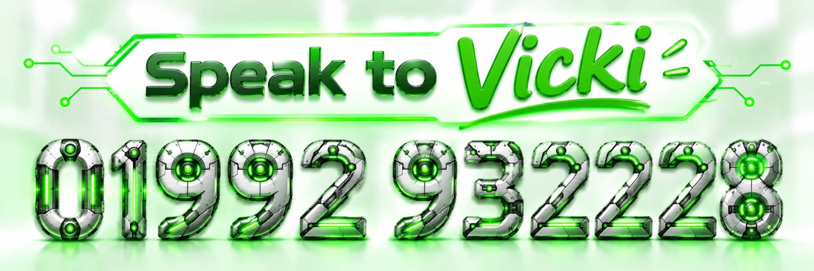 SPEAK TO VICKI 